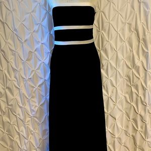 Classic Ann Taylor Black Strapless Dress